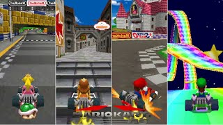 Mario Kart Ds - Reverse Full Gameplay Walkthrough All 8 Cups Mirror Longplay