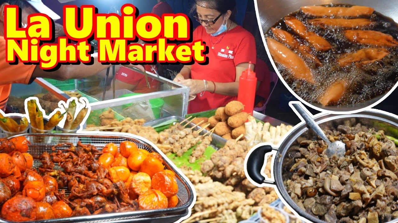 Filipino Street Food Heaven in La Union! San Fernando Night Market Food Tour