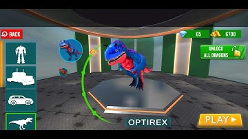 Police Truck Robot Transform Game