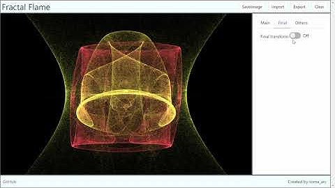 Fractal Flame Renderer - Introduction