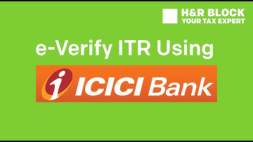 How to e-Verify ITR Using ICICI Net Banking