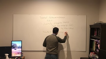 Writing about Spatial Autocorrelation