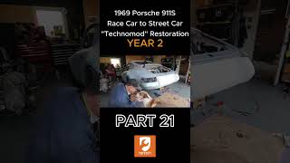 PART 35 | 1969 Porsche 911 S Race Car to Street Car Restoration | #shorts #porsche #restoration