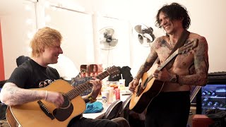 The Darkness & Ed Sheeran: Love Is Only a Feeling (Backstage Rehearsal)