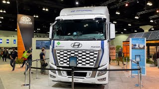 New Hyundai Xcient Fuel Cell Truck First Look & Walk Around
