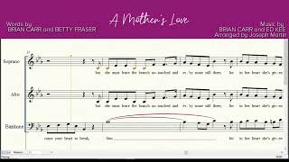 A Mother's Love | SAB | Accompaniment