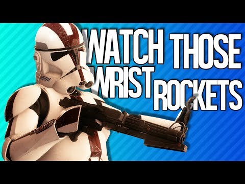 WATCH THOSE WRIST ROCKETS | Star Wars Battlefront 2 Beta