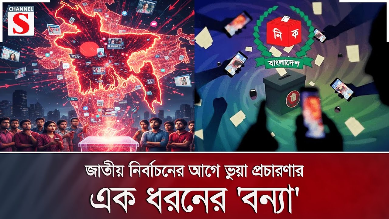 জাতীয় নির্বাচনের আগে ভুয়া প্রচারণার এক ধরনের 'বন্যা' | Channel S News