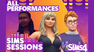 🎶SIMS SESSIONS - ALL PERFORMANCES: Joy Oladokun, Glass Animals, Bebe Rexha | Sims 4 | SimSkeleton