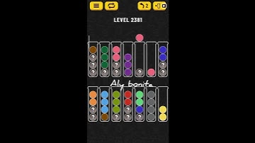 ball sort puzzle level 2381