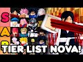 Tier list novas units raid infinite e story update all star tower defense