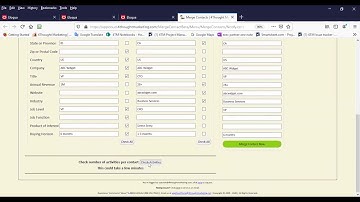 Eloqua Merge Contact Cloud App Demo