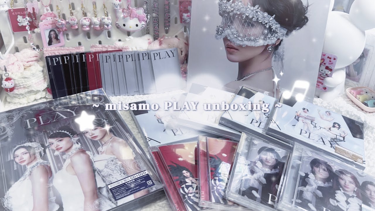 【アルバム開封】PLAY/confetti/misamo/ミサモ/TWICE/CD/ソロ盤/once限定盤/全形態