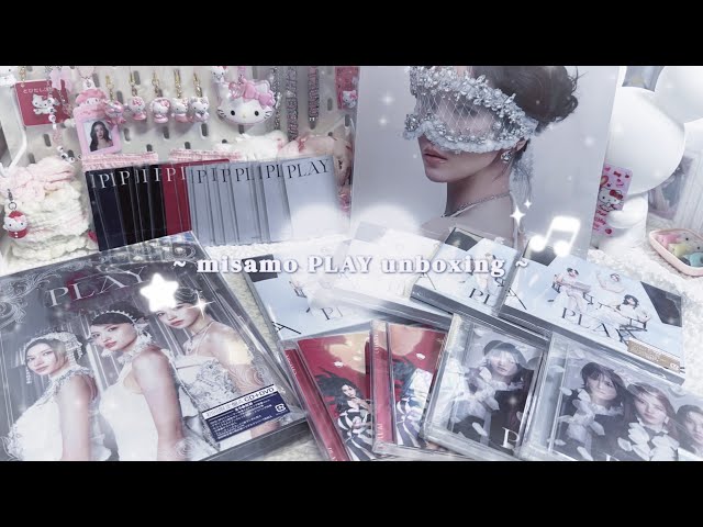 Album Unboxing] PLAY/confetti/misamo/TWICE/CD/Solo Edition/Only