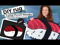 Let's hang out while I make a rug :) • Punch Needle Rug DIY Tutorial • Cute Home Decor
