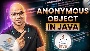 #46 Anonymous Object in java