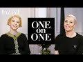 Olivia colman and jessie buckley one on one  bazaar uk