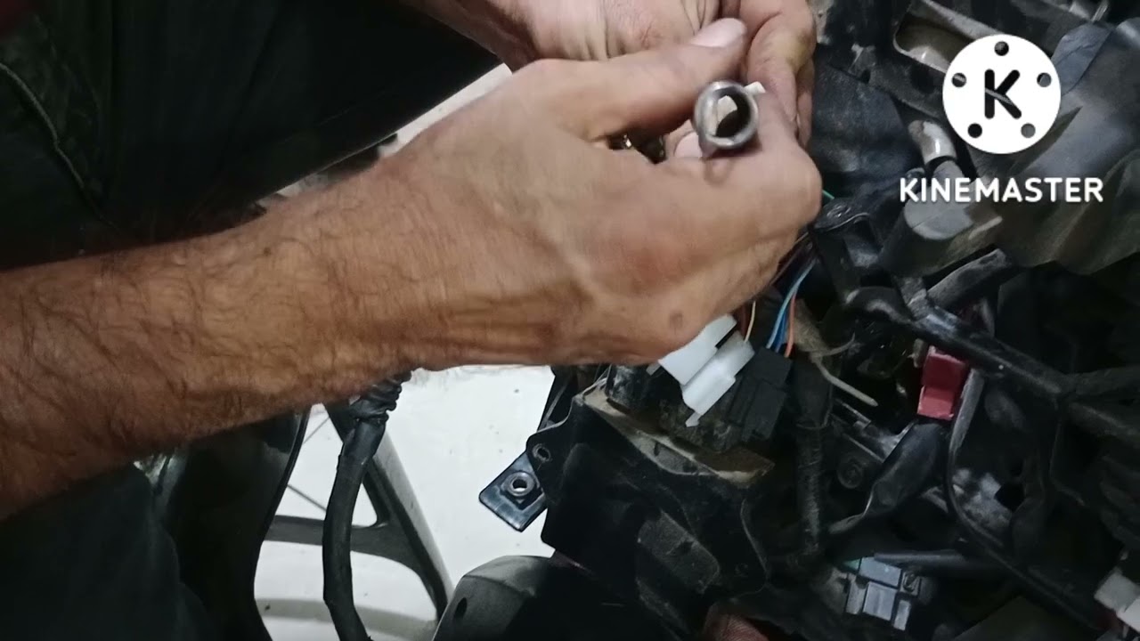 como instalar tacómetro digital a Yamaha bws