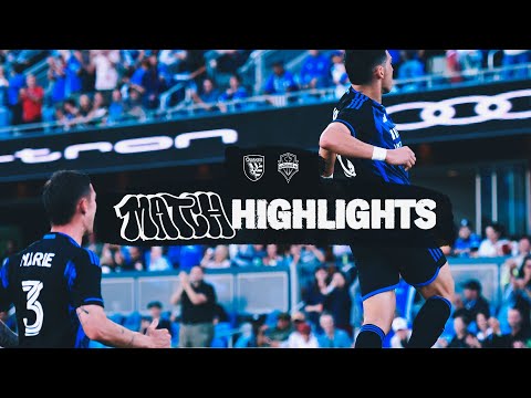 San Jose Earthquakes Seattle Sounders Goals And Highlights