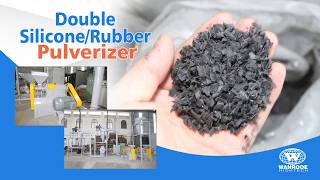 60 Mesh Black Silicone Grinding Machine丨Two Grinders Running in Parallel丨Efficient Processing