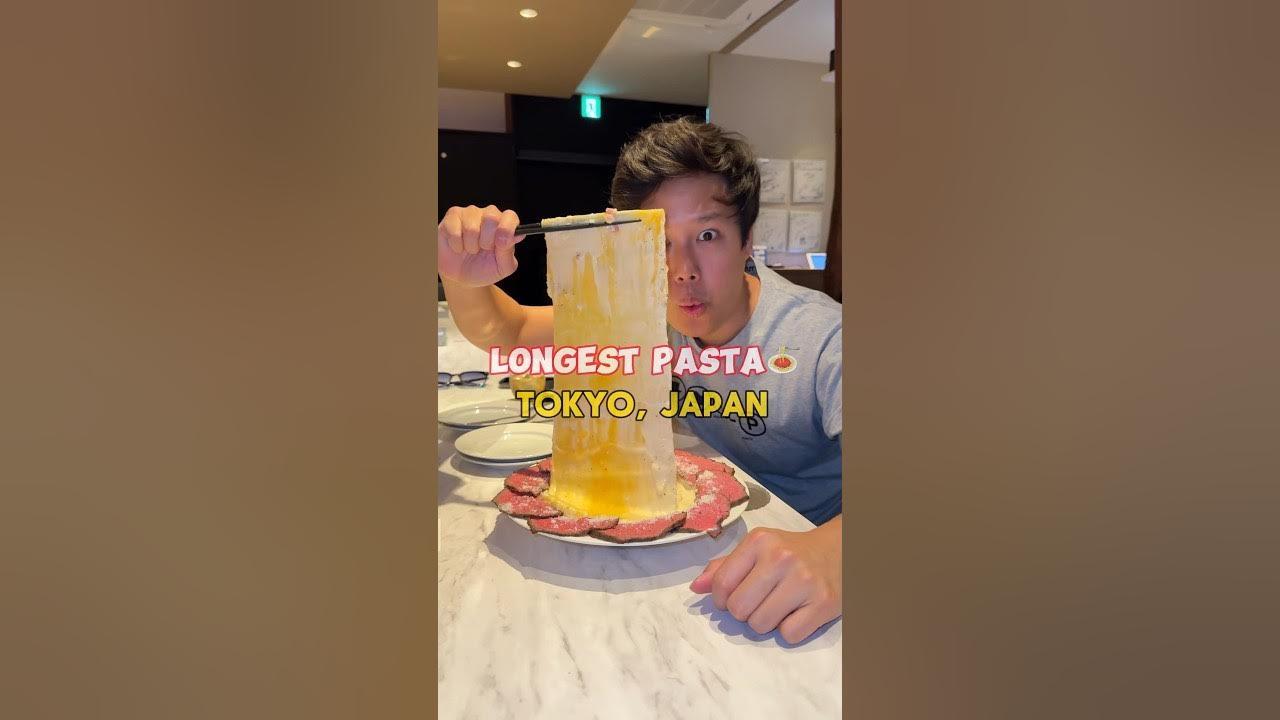 The LONGEST Pasta In Tokyo Japan japanfood italianfood viralfood 2-days-without-power-supply-and-mummy-iman-is-trying-her-best-to-keep