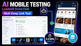 🌮 Loadmill Droid CUA: Agentic Mobile Deep Link Testing in Wolt