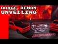 2018 Dodge Challenger SRT Demon Unveiling