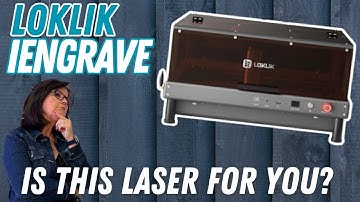 LOKLiK iEngrave Laser Engraver: Unboxing & First Projects