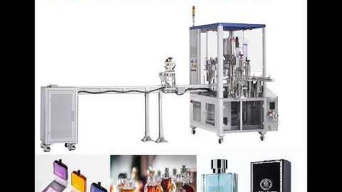 Automatic Perfume Filling & Capping Machine | High-Precision Spray Cap & Crimping by TENZ
