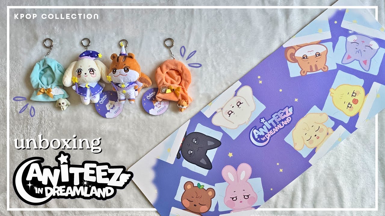 Unboxing my ANITEEZ in Dreamland Order 😴💭