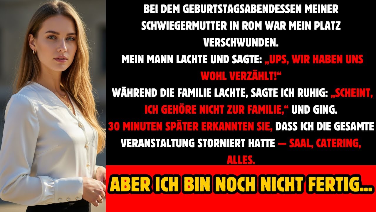 Mein Mann demütigte mich vor allen also zeigte ich ihr, wem das Haus gehört.