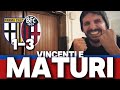 PARMA BOLOGNA 1-3 || VITTORIA DA GRANDE || CLASSIFICA BELLISSIMA E GRUPPO UNITO