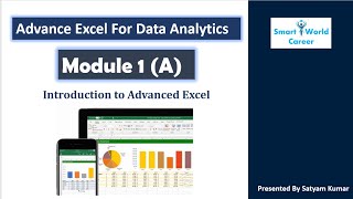 Module 1(A) | Introduction To Advance Excel | Advance Excel For Data Analytics | Zero To Hero