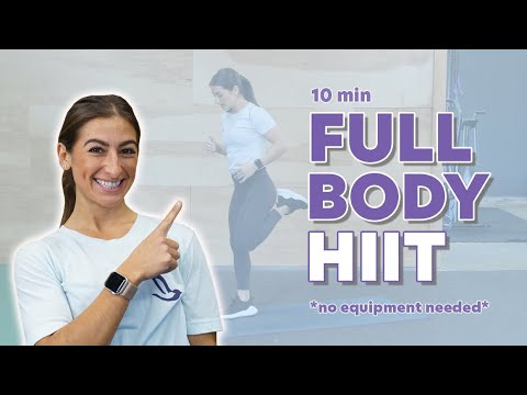 10 Min Full Body HIIT Home Workout | *NO EQUIPMENT NEEDED* Perfect ...