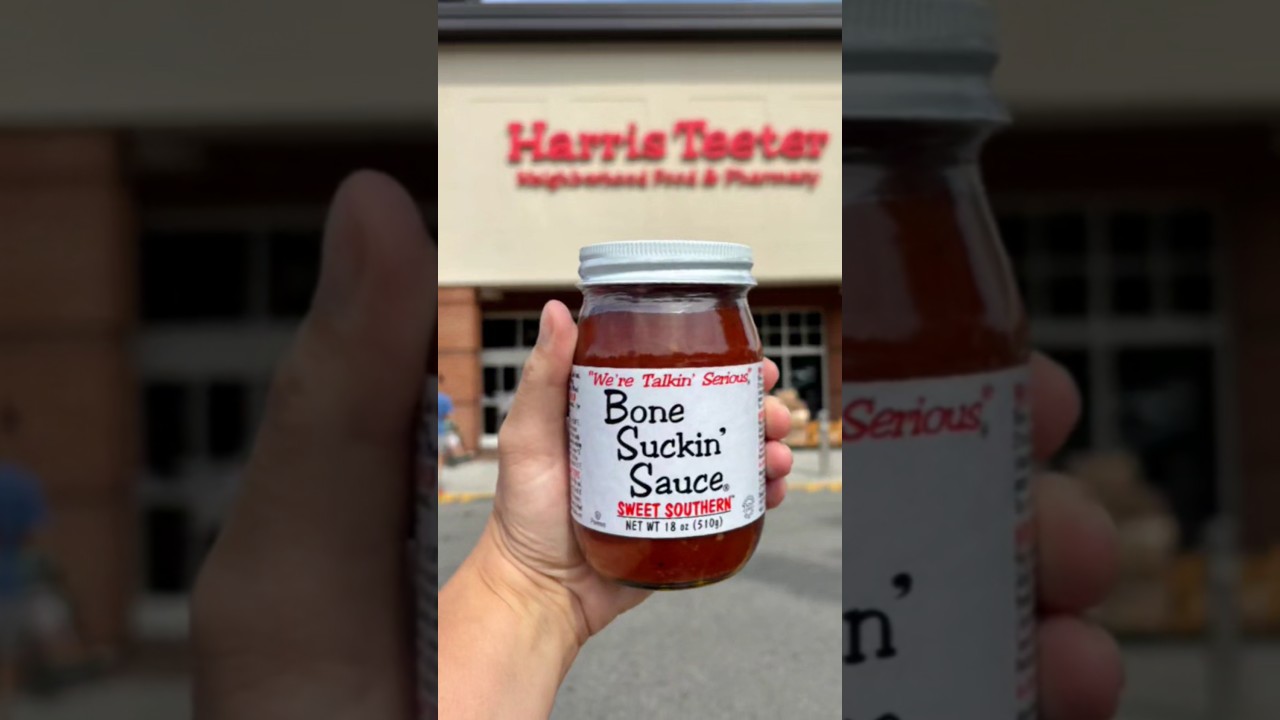 Bone Suckin' Sauce® is at Harris Teeter! 🛒🔥