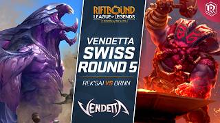 Rek'Sai vs Ornn | Riftbound Vendetta Tournament 19 - Round 5