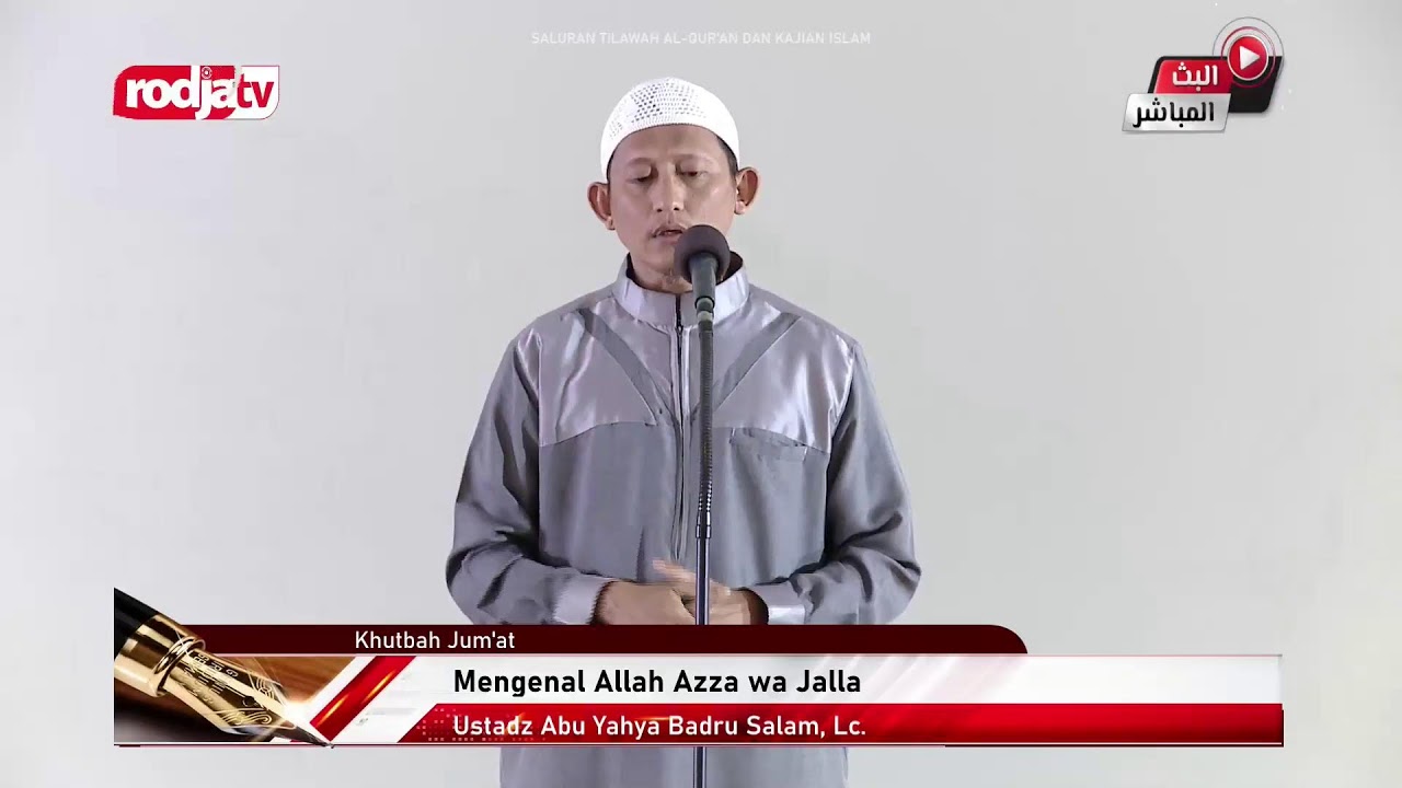⁣[LIVE] Ustadz Abu Yahya Badrusalam, Lc. - Khutbah Jum'at