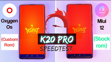Miui 12 vs Oxygen Os Speedtest | Redmi k20 pro speedtest