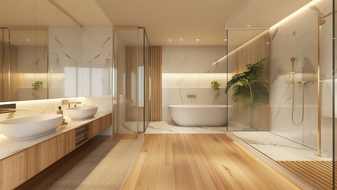 100 Contemporary Bathroom Design ideas 2024 Master Bath modular design | Modern Home Interior Design