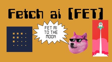 Fetch ai (FET) My Crypto Pick for the week