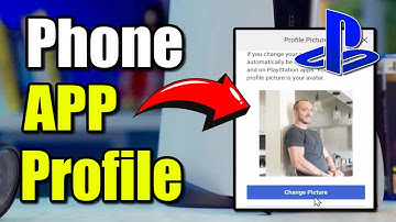 How to Change your Profile Picture on PlayStation Phone APP for PS5 (Custom Picture)