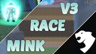 How to get the NEW MINK V3 RACE + Showcase | King Legacy Update 8