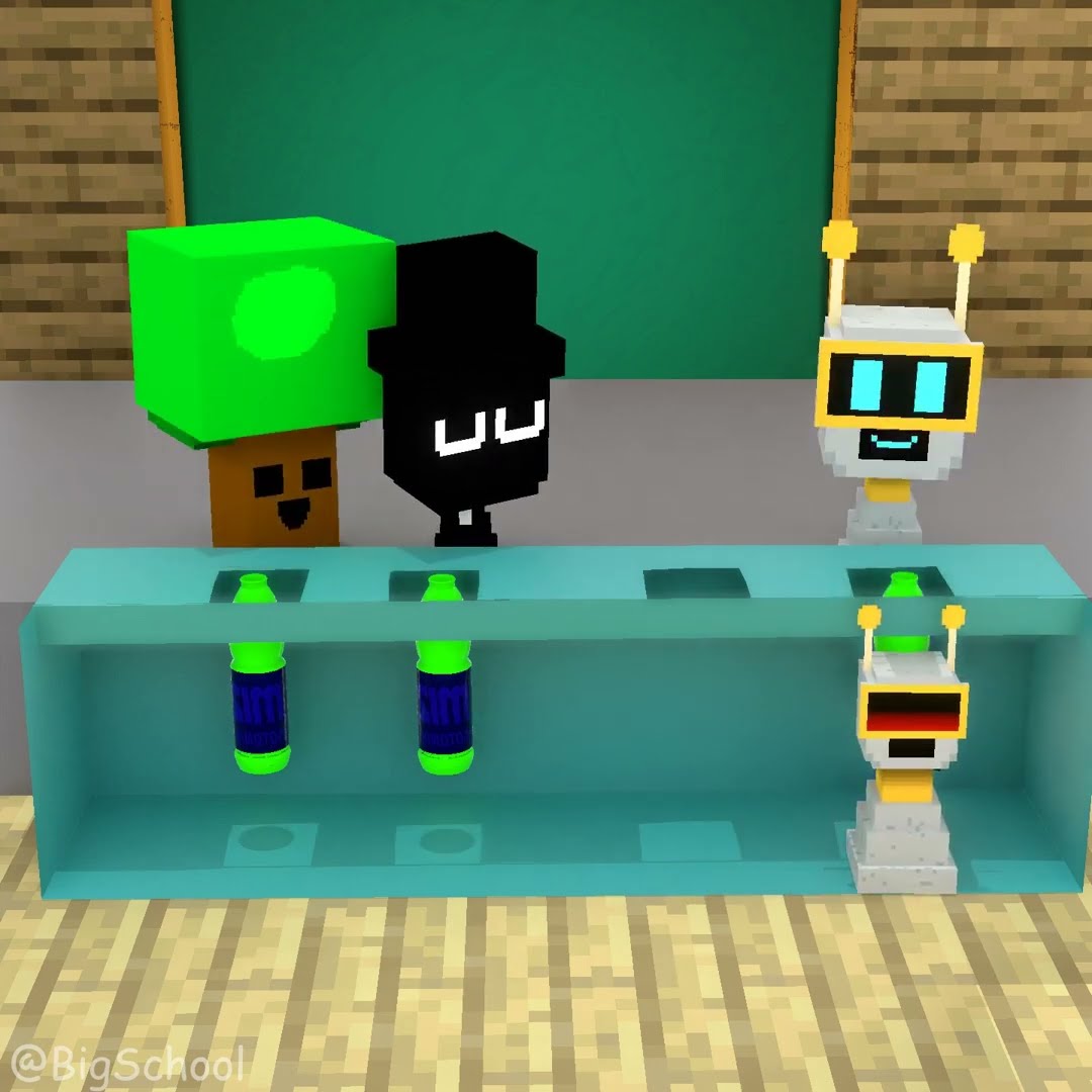 Who will win the game?! Funbot, Wenda, Black, and Mr. Tree ?