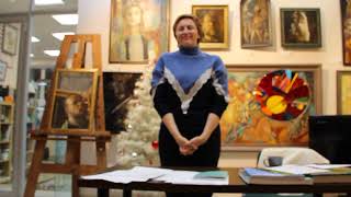 Юлия Крутеева читает стихи. 14.12.17 - 5
