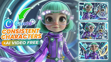 Unlock the Secrets to make 3D Animation Consistent Character with Canva AI Tool Free Video