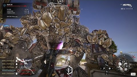 Gears 5 Master Horde Mania - 6.5M Damage as Blademaster on Regency