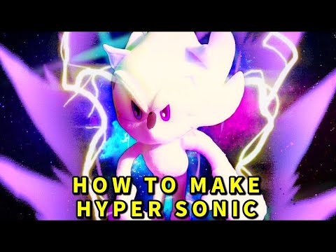 HOW TO RECREATE HYPER SONIC IN PLUSH FORM