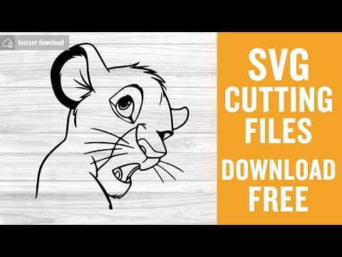 Download Simba Svg Free Best Disney Svg Files The Lion King Svg Instant Download Silhouette Cameo Shirt Design Cartoon Svg Outline Svg 0821 Freesvgplanet