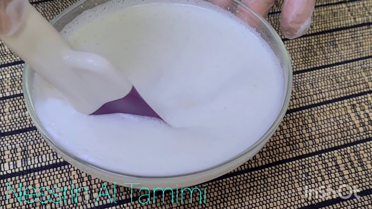 الوعي الغذائي (4) ... طريقة عمل اللبن النباتي مع نسرين التميمي
