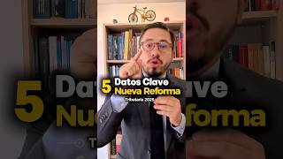 5 Datos clave Reforma Tributaria 2025